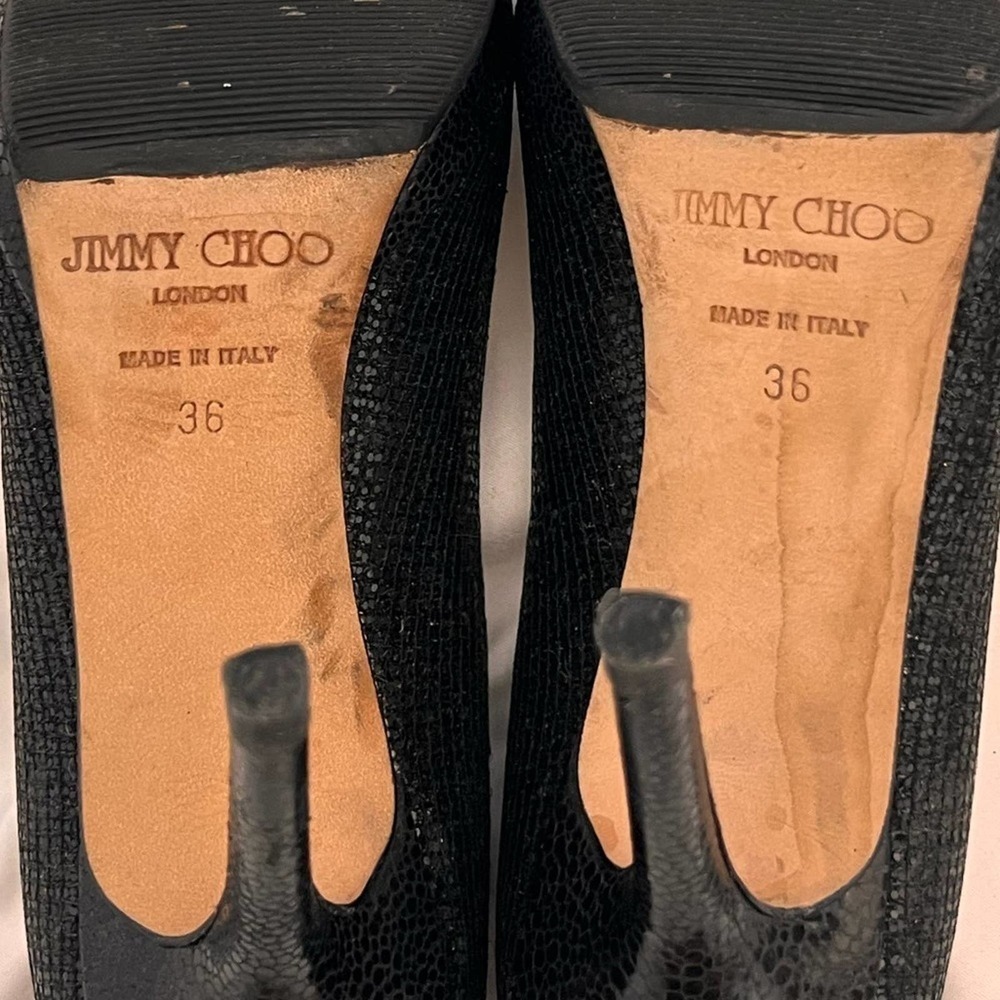 Jimmy Choo Black Heels - Picture 7 of 16